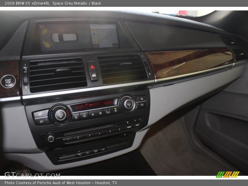 Space Grey Metallic / Black 2009 BMW X5 xDrive48i
