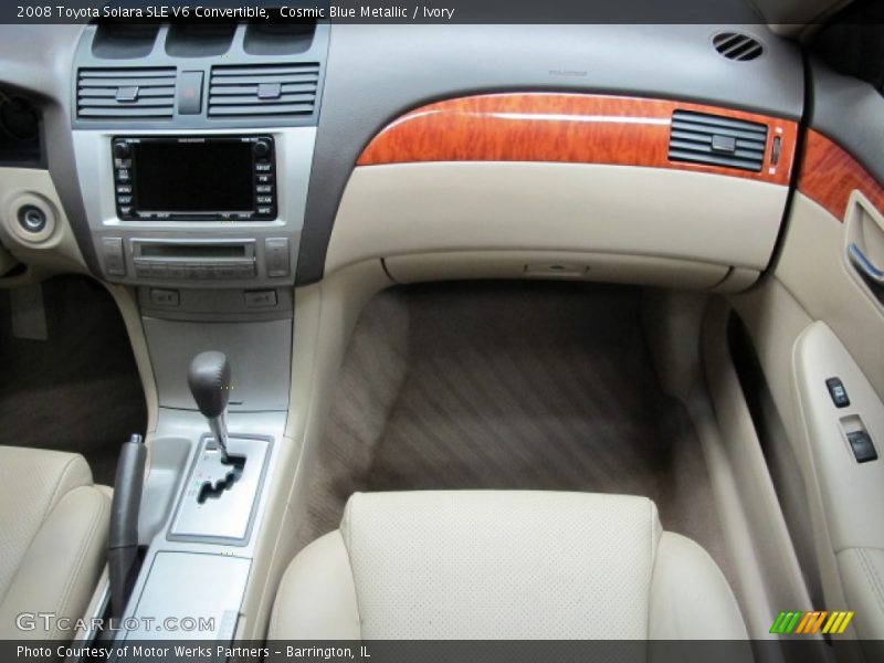 Cosmic Blue Metallic / Ivory 2008 Toyota Solara SLE V6 Convertible