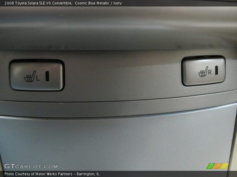 Cosmic Blue Metallic / Ivory 2008 Toyota Solara SLE V6 Convertible