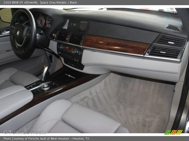 Space Grey Metallic / Black 2009 BMW X5 xDrive48i