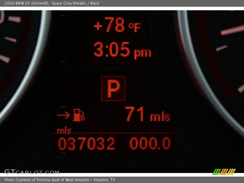 Space Grey Metallic / Black 2009 BMW X5 xDrive48i