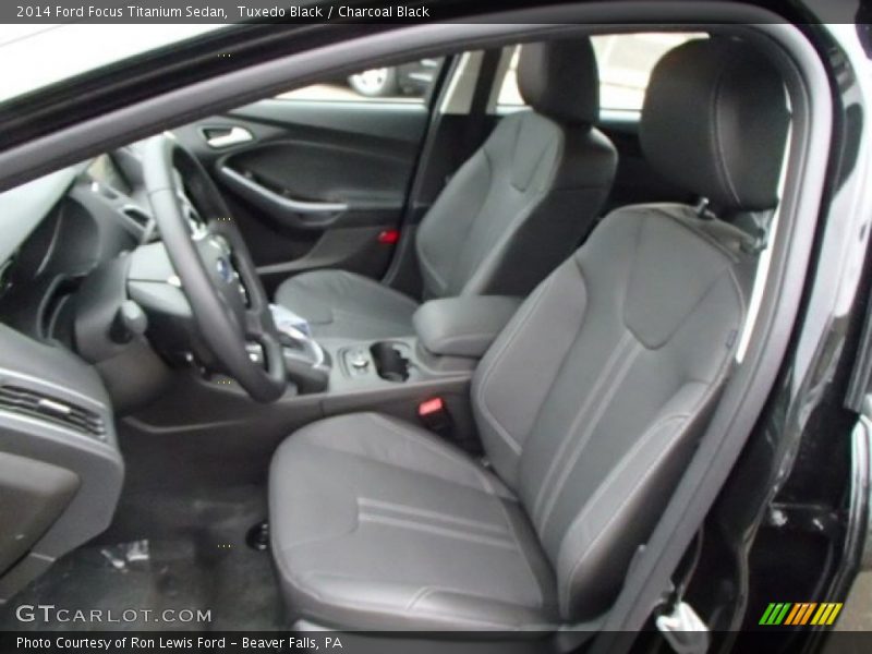 Tuxedo Black / Charcoal Black 2014 Ford Focus Titanium Sedan