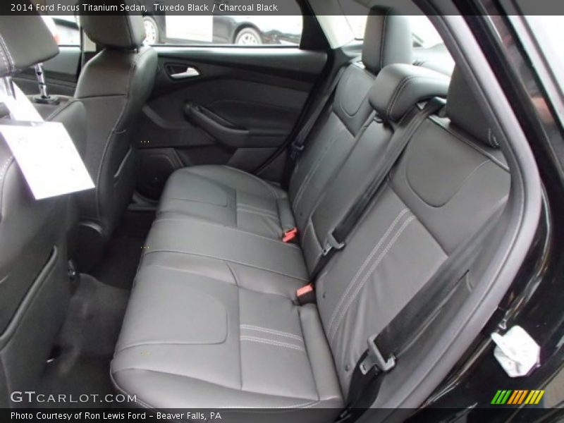Tuxedo Black / Charcoal Black 2014 Ford Focus Titanium Sedan