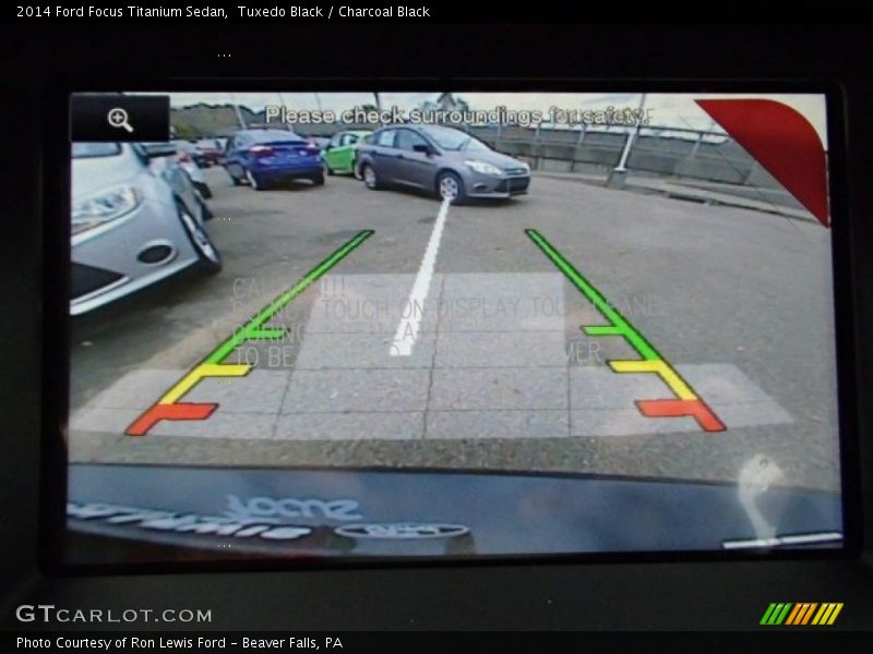 Tuxedo Black / Charcoal Black 2014 Ford Focus Titanium Sedan