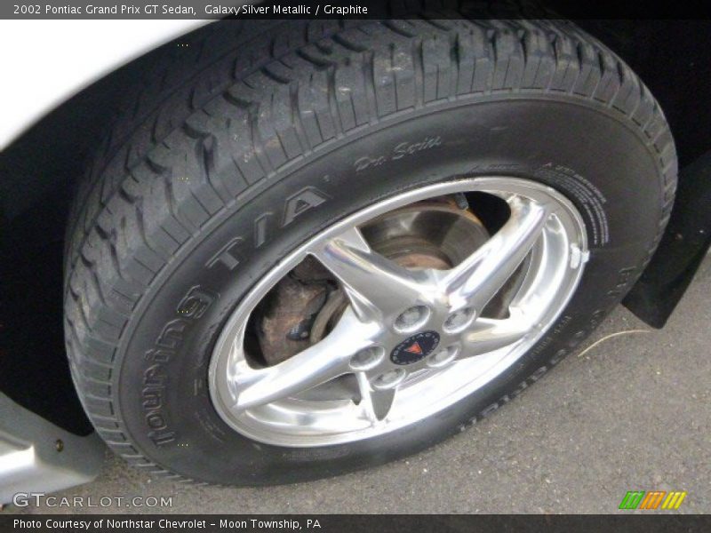 Galaxy Silver Metallic / Graphite 2002 Pontiac Grand Prix GT Sedan