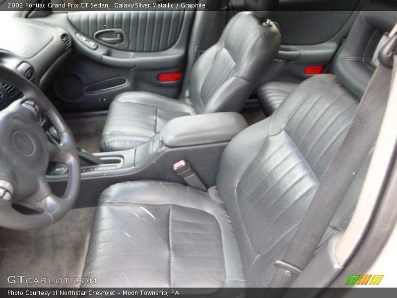 Galaxy Silver Metallic / Graphite 2002 Pontiac Grand Prix GT Sedan
