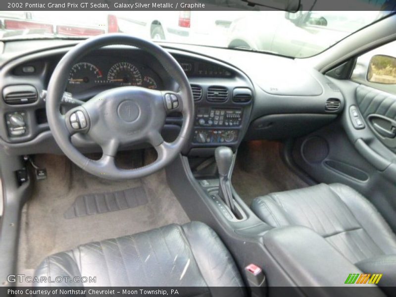 Galaxy Silver Metallic / Graphite 2002 Pontiac Grand Prix GT Sedan