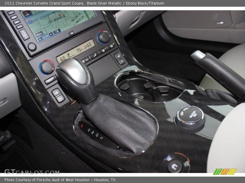 Blade Silver Metallic / Ebony Black/Titanium 2011 Chevrolet Corvette Grand Sport Coupe