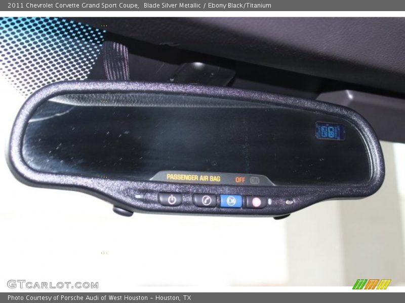 Blade Silver Metallic / Ebony Black/Titanium 2011 Chevrolet Corvette Grand Sport Coupe