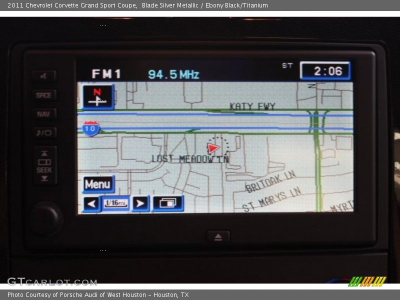 Blade Silver Metallic / Ebony Black/Titanium 2011 Chevrolet Corvette Grand Sport Coupe
