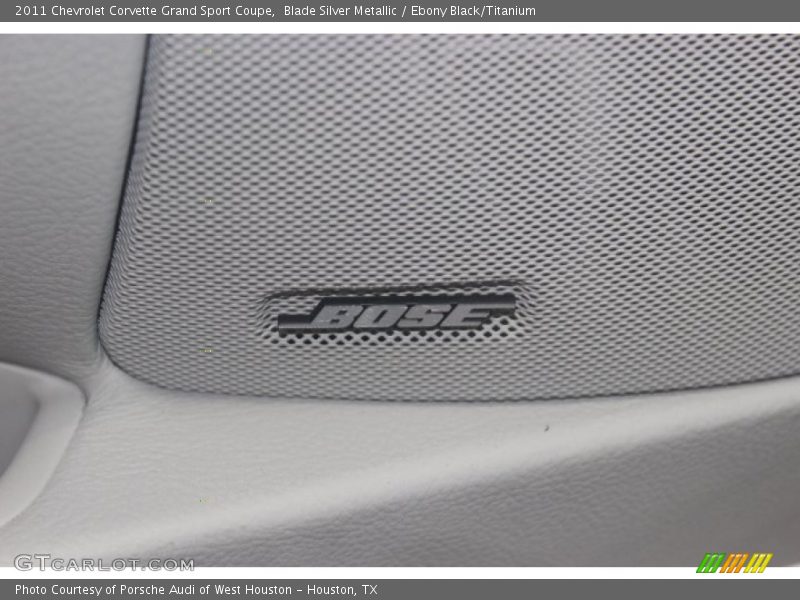 Blade Silver Metallic / Ebony Black/Titanium 2011 Chevrolet Corvette Grand Sport Coupe
