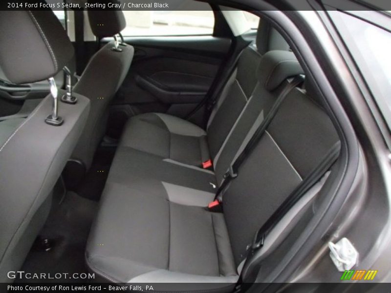 Sterling Gray / Charcoal Black 2014 Ford Focus S Sedan