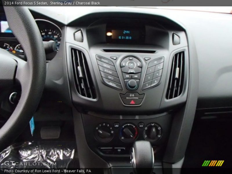 Sterling Gray / Charcoal Black 2014 Ford Focus S Sedan