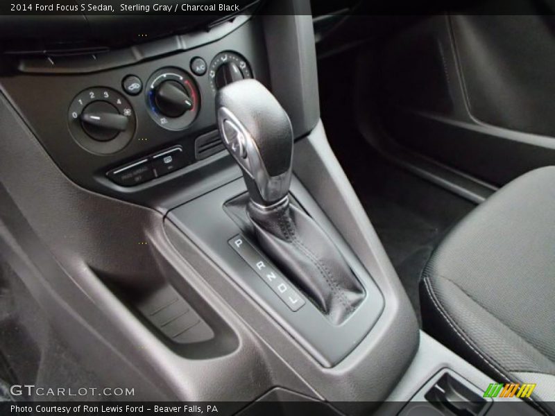 Sterling Gray / Charcoal Black 2014 Ford Focus S Sedan