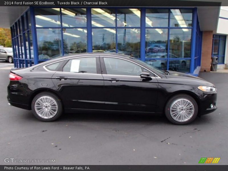 Tuxedo Black / Charcoal Black 2014 Ford Fusion SE EcoBoost