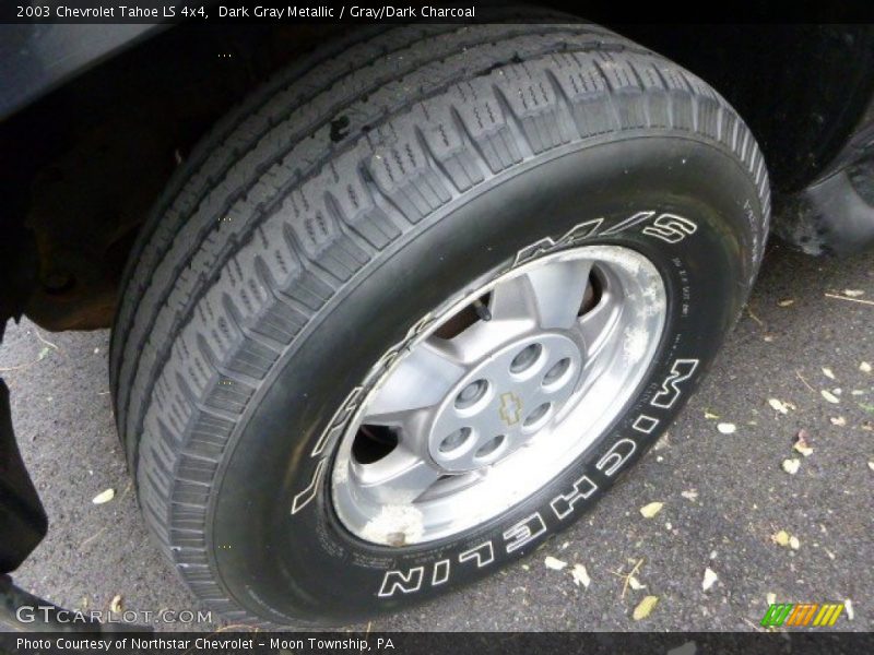 Dark Gray Metallic / Gray/Dark Charcoal 2003 Chevrolet Tahoe LS 4x4