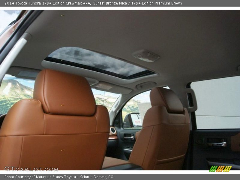 Sunset Bronze Mica / 1794 Edition Premium Brown 2014 Toyota Tundra 1794 Edition Crewmax 4x4