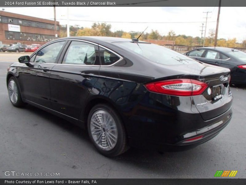 Tuxedo Black / Charcoal Black 2014 Ford Fusion SE EcoBoost
