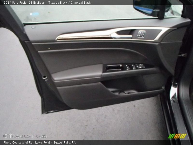 Tuxedo Black / Charcoal Black 2014 Ford Fusion SE EcoBoost