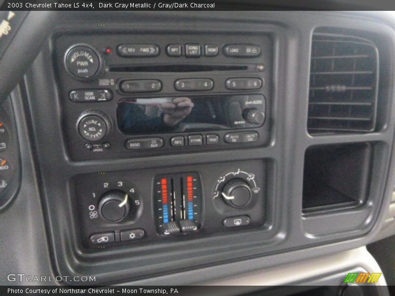 Dark Gray Metallic / Gray/Dark Charcoal 2003 Chevrolet Tahoe LS 4x4