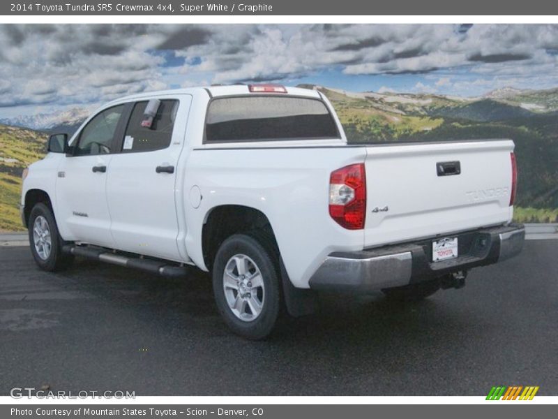 Super White / Graphite 2014 Toyota Tundra SR5 Crewmax 4x4