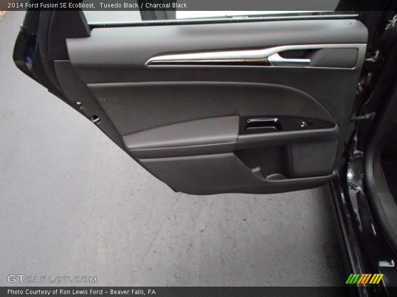 Tuxedo Black / Charcoal Black 2014 Ford Fusion SE EcoBoost