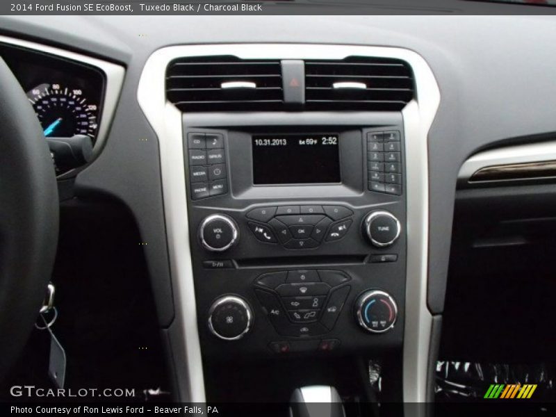 Tuxedo Black / Charcoal Black 2014 Ford Fusion SE EcoBoost