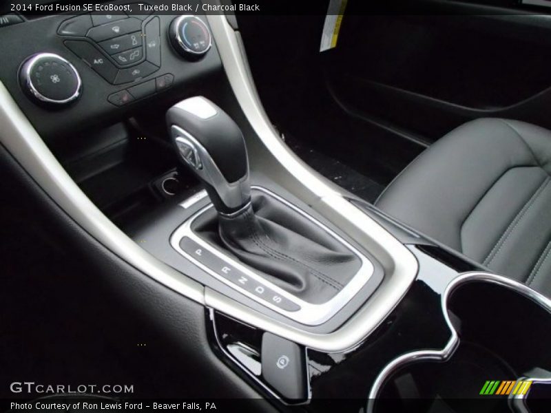 Tuxedo Black / Charcoal Black 2014 Ford Fusion SE EcoBoost