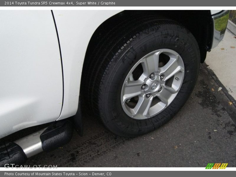 Super White / Graphite 2014 Toyota Tundra SR5 Crewmax 4x4