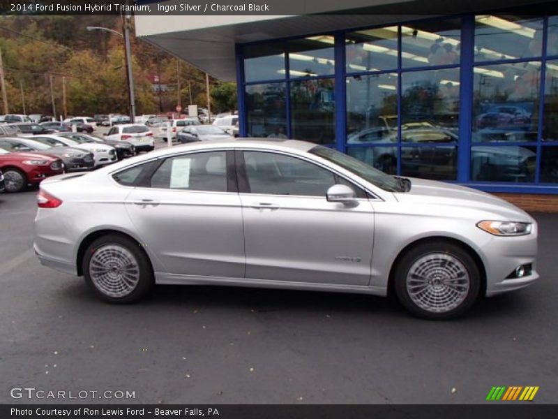  2014 Fusion Hybrid Titanium Ingot Silver