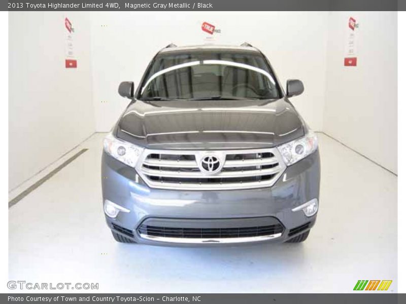 Magnetic Gray Metallic / Black 2013 Toyota Highlander Limited 4WD