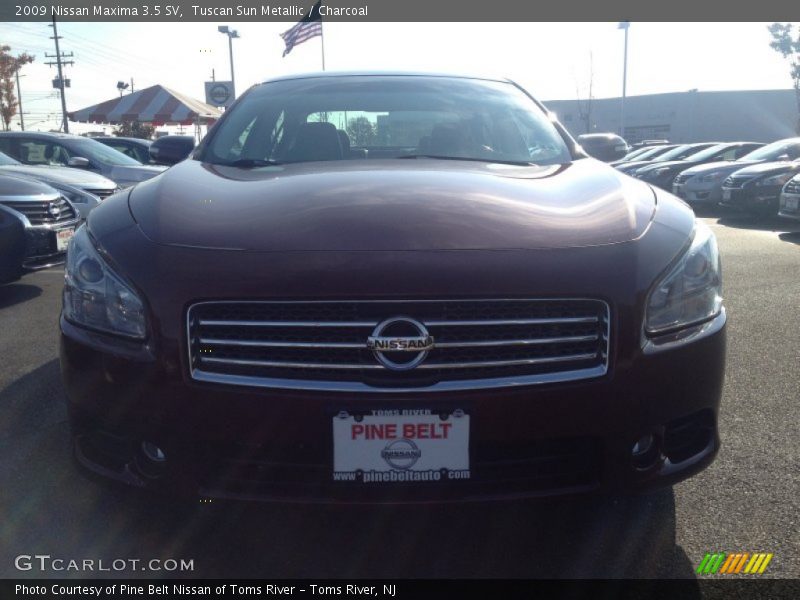 Tuscan Sun Metallic / Charcoal 2009 Nissan Maxima 3.5 SV