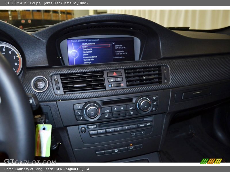 Jerez Black Metallic / Black 2013 BMW M3 Coupe