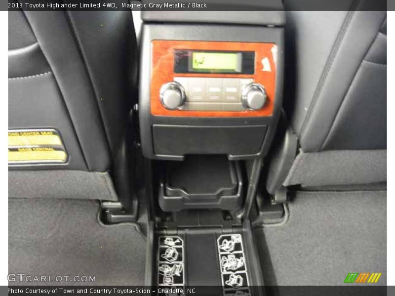 Magnetic Gray Metallic / Black 2013 Toyota Highlander Limited 4WD