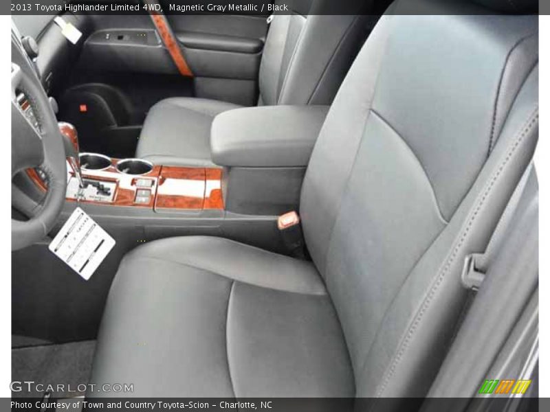Magnetic Gray Metallic / Black 2013 Toyota Highlander Limited 4WD