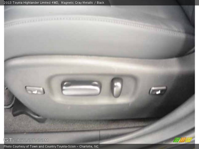 Magnetic Gray Metallic / Black 2013 Toyota Highlander Limited 4WD