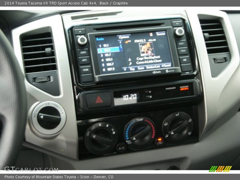 Black / Graphite 2014 Toyota Tacoma V6 TRD Sport Access Cab 4x4