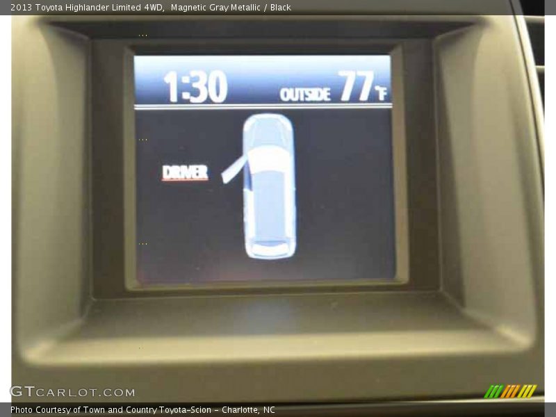 Magnetic Gray Metallic / Black 2013 Toyota Highlander Limited 4WD
