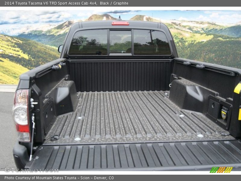 Black / Graphite 2014 Toyota Tacoma V6 TRD Sport Access Cab 4x4