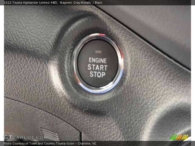 Magnetic Gray Metallic / Black 2013 Toyota Highlander Limited 4WD