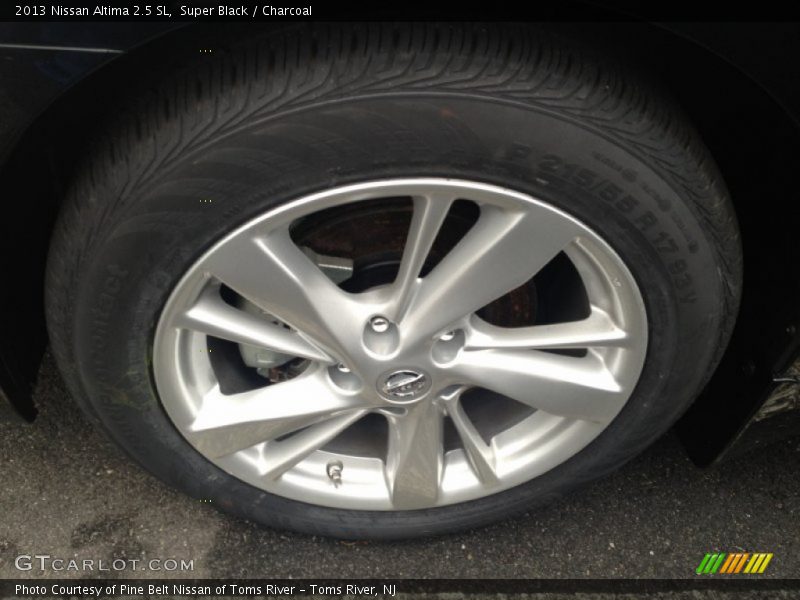 Super Black / Charcoal 2013 Nissan Altima 2.5 SL