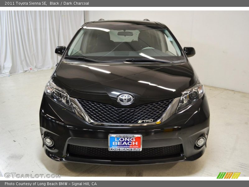 Black / Dark Charcoal 2011 Toyota Sienna SE