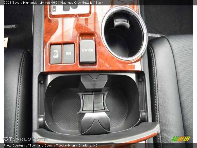 Magnetic Gray Metallic / Black 2013 Toyota Highlander Limited 4WD