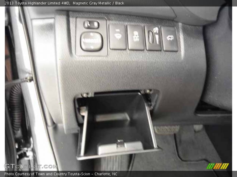 Magnetic Gray Metallic / Black 2013 Toyota Highlander Limited 4WD