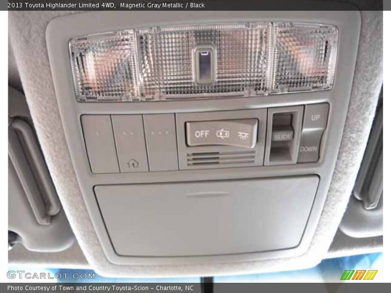 Magnetic Gray Metallic / Black 2013 Toyota Highlander Limited 4WD