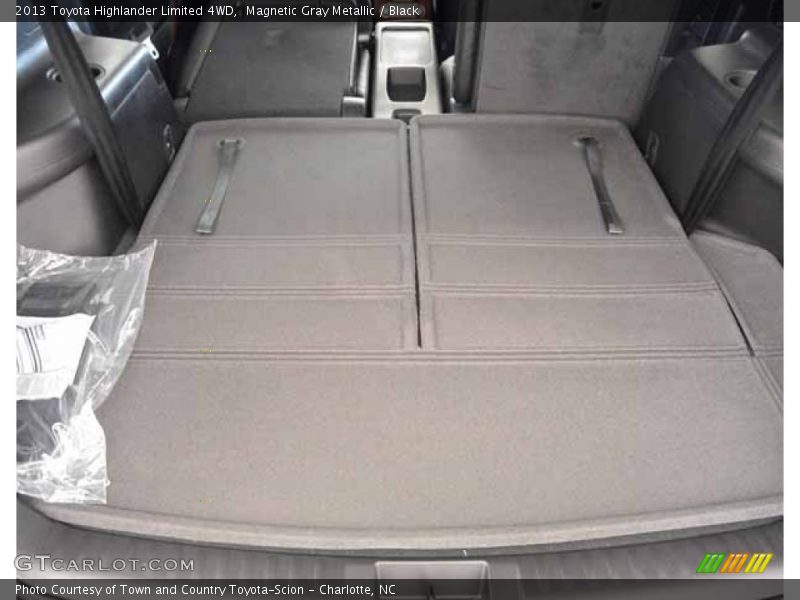 Magnetic Gray Metallic / Black 2013 Toyota Highlander Limited 4WD