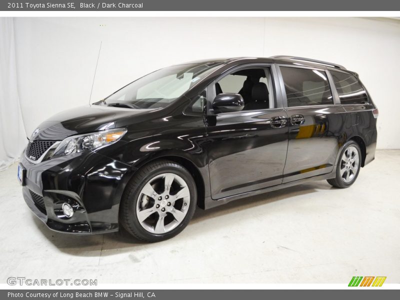 Black / Dark Charcoal 2011 Toyota Sienna SE