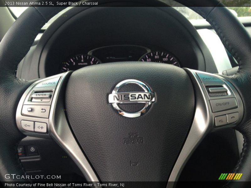 Super Black / Charcoal 2013 Nissan Altima 2.5 SL