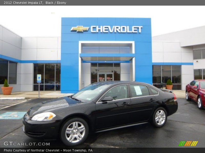 Black / Ebony 2012 Chevrolet Impala LT