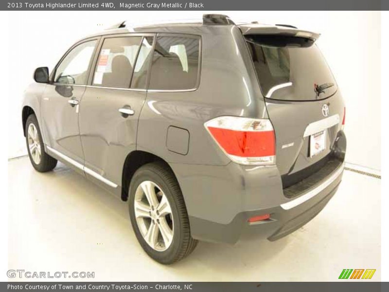 Magnetic Gray Metallic / Black 2013 Toyota Highlander Limited 4WD